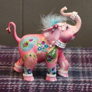 Reach High For Hope Margaret Le Van Resin Elephant Figurine